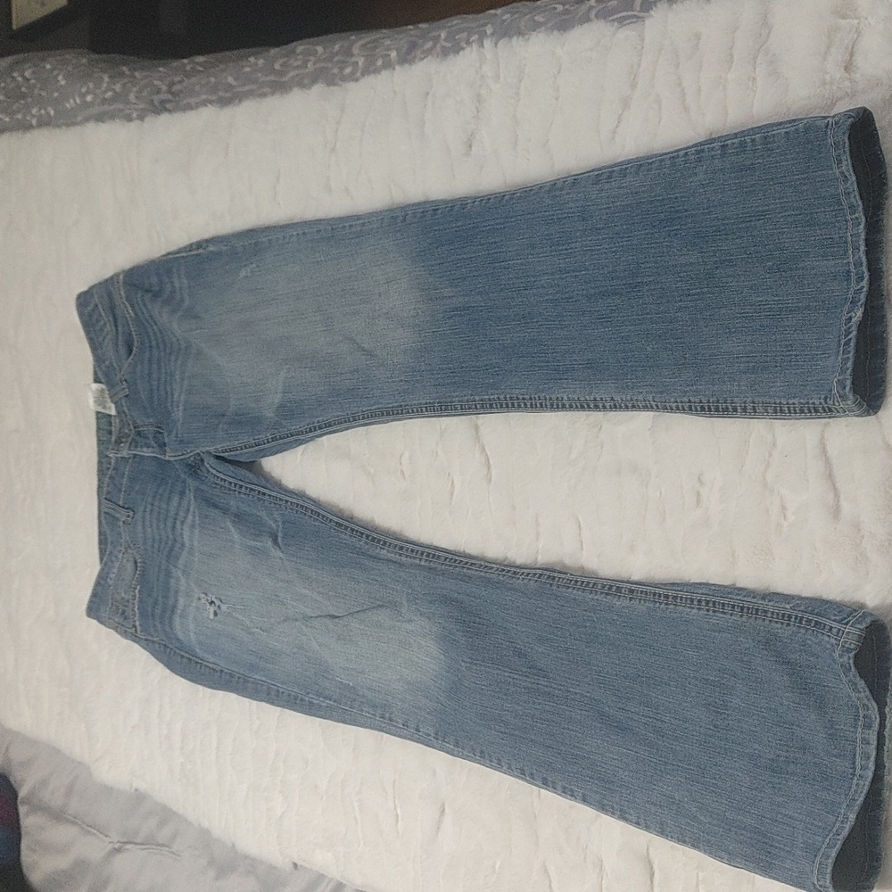 Cruel Denim Abby Distressed Bootcut Light to Medium wash Blue Jeans 5L or 28